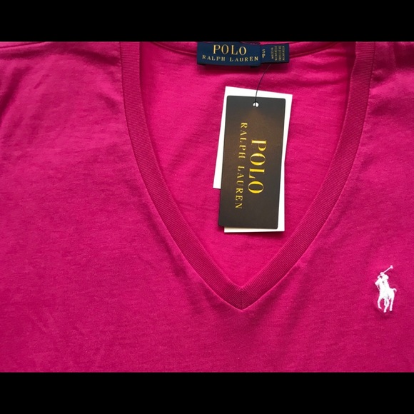 🆕Polo by Ralph Lauren Classic Tee Barbie Pink! - Picture 3 of 4